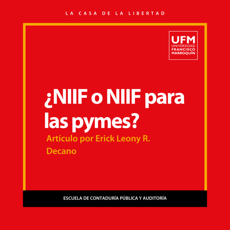 ¿NIIF o NIIF para las pymes? ¿NIIF o NIIF para las pymes?